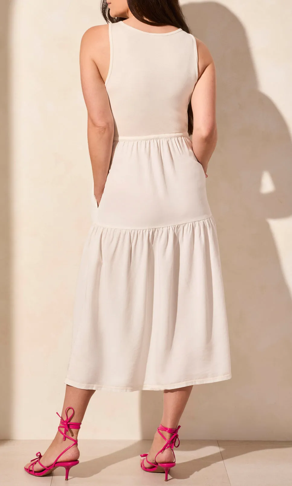 Sleeveless Drawstring Dress sold by Revolution Boutique product image thumbnail 3