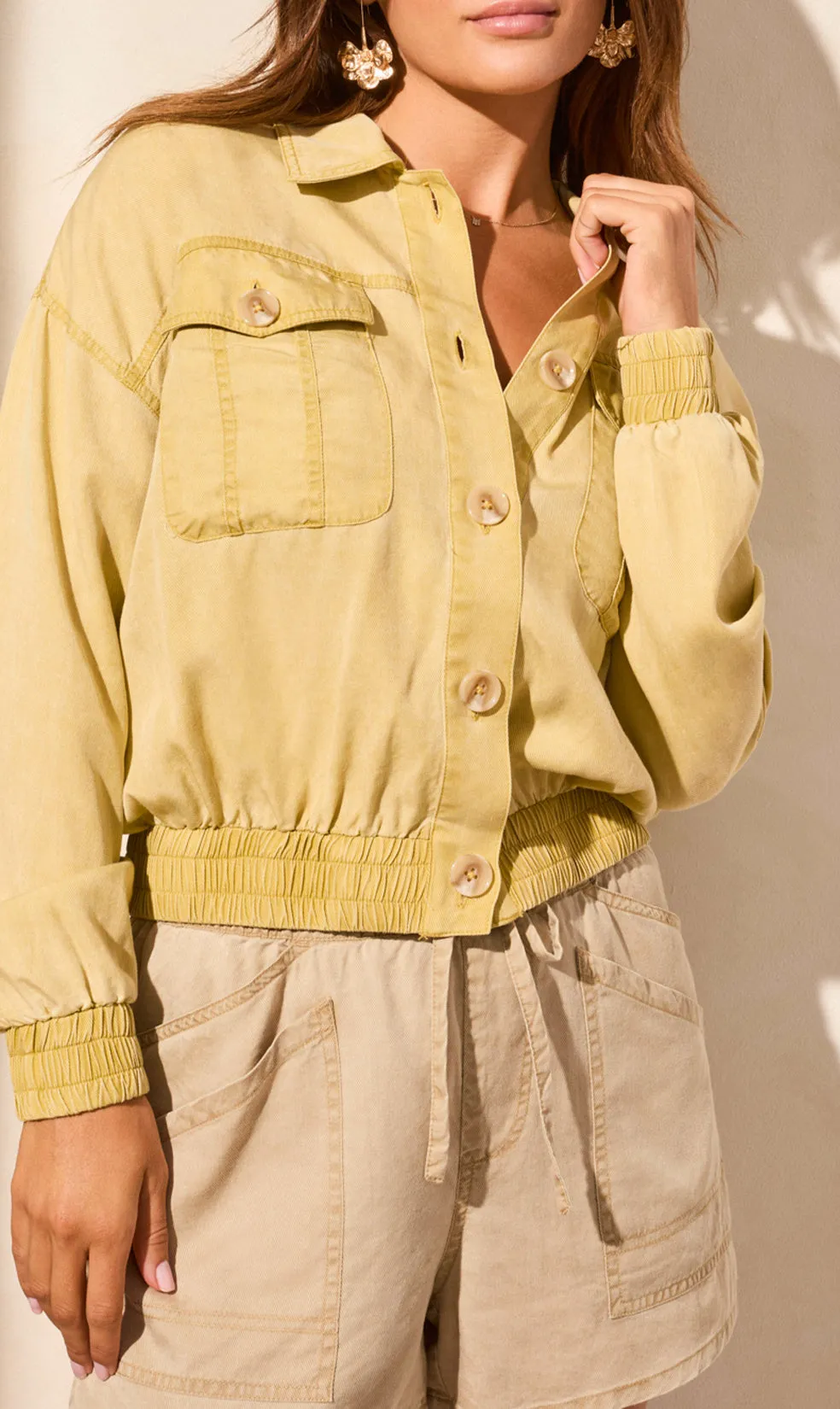 Patch Pocket Wash Jacket sold by Revolution Boutique product image thumbnail 2