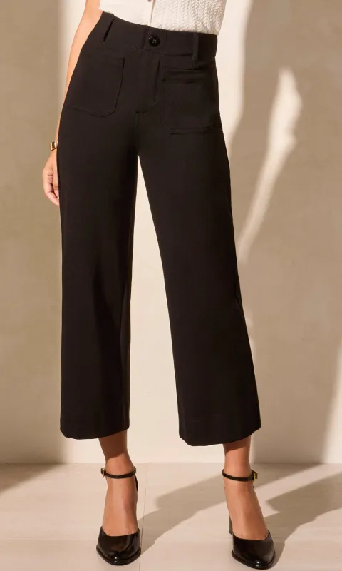 Hi-Rise Capri Front Pocket Pant sold by Revolution Boutique