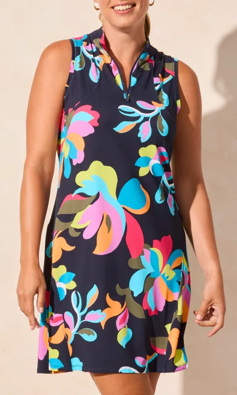 Sleeveless 3/4 Zip Dress sold by Revolution Boutique