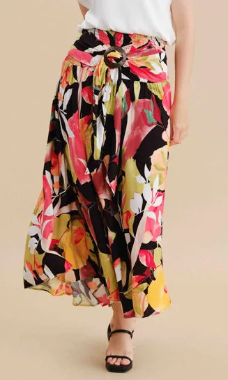 Flowy Pull On Wrap Skirt sold by Revolution Boutique