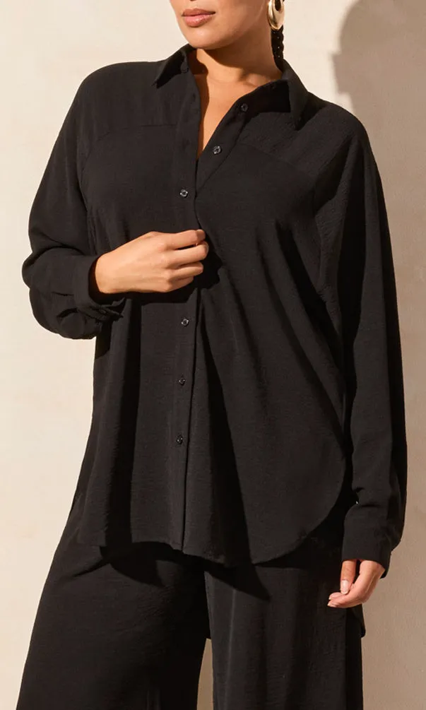 Flowy Hi Lo Raglan Sleeve Top sold by Revolution Boutique product image thumbnail 2