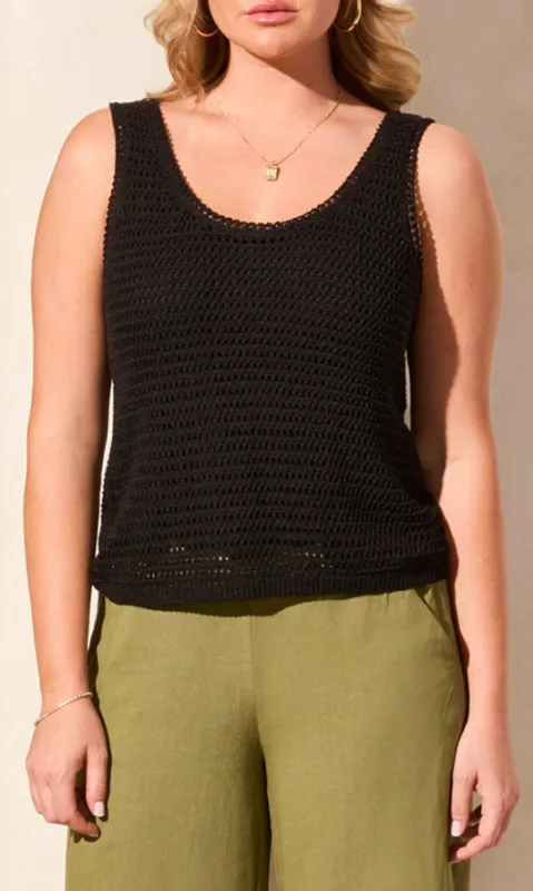 Crochet Tank Top sold by Revolution Boutique