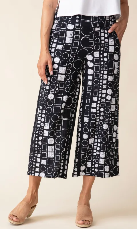 Crop Straight Wide Leg Pant sold by Revolution Boutique