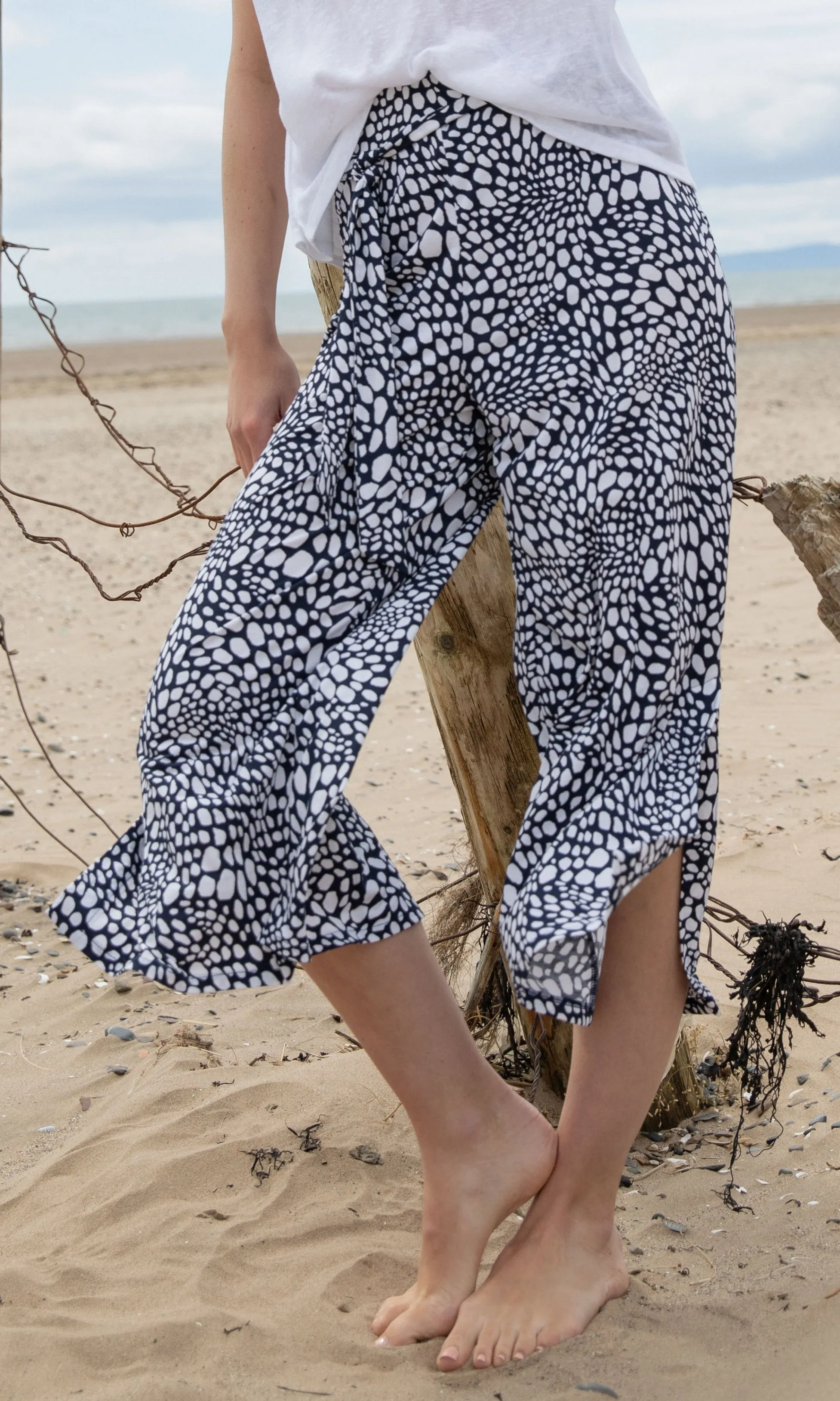 Wide Leg Pant-Removable Belt sold by Revolution Boutique