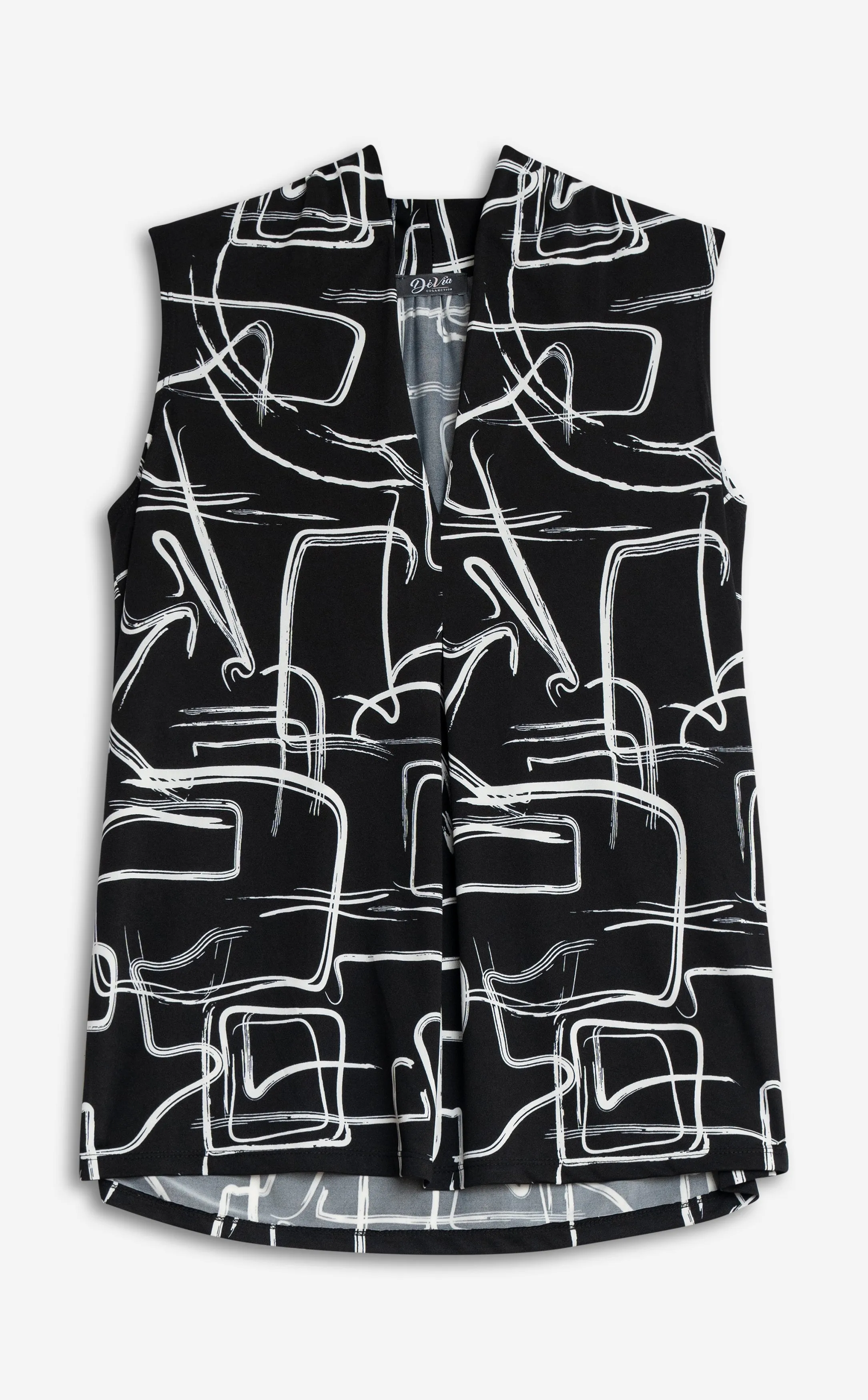 Hi Lo V Neck Jersey Top sold by Revolution Boutique