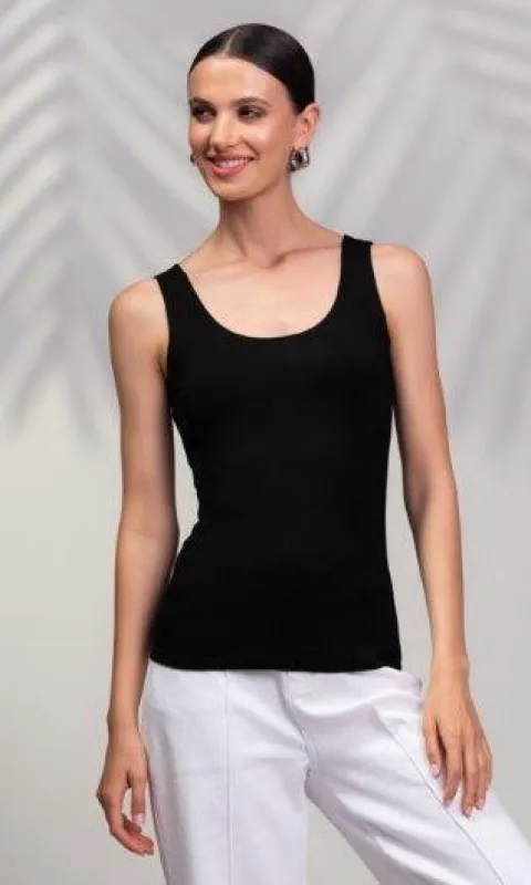 Fitted Basic Tank Top sold by Revolution Boutique