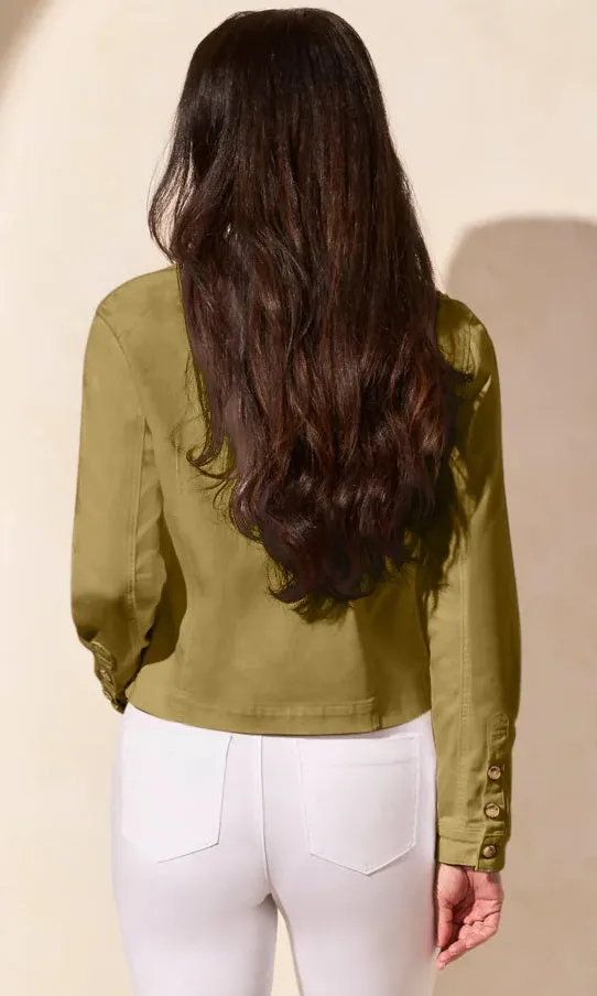 Cotton Button Front Jacket sold by Revolution Boutique product image thumbnail 4