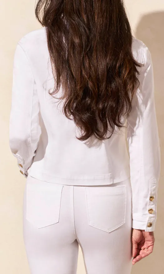 Cotton Button Front Jacket sold by Revolution Boutique product image thumbnail 3