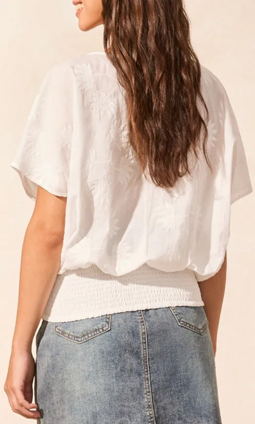 Cotton Shirred Waist Blouse sold by Revolution Boutique product image thumbnail 2