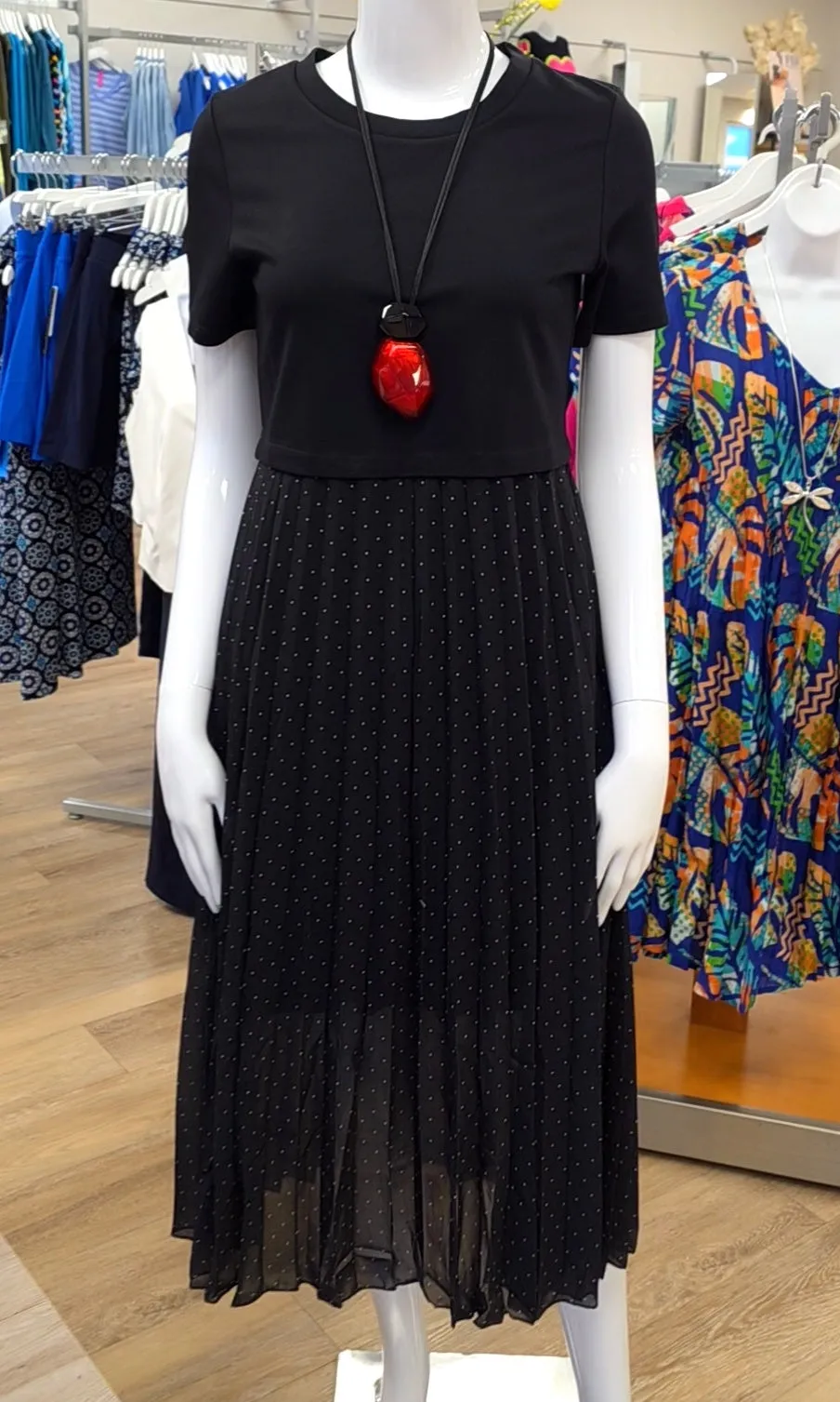 Sheer Overlay Flowy Dress sold by Revolution Boutique product image thumbnail 2