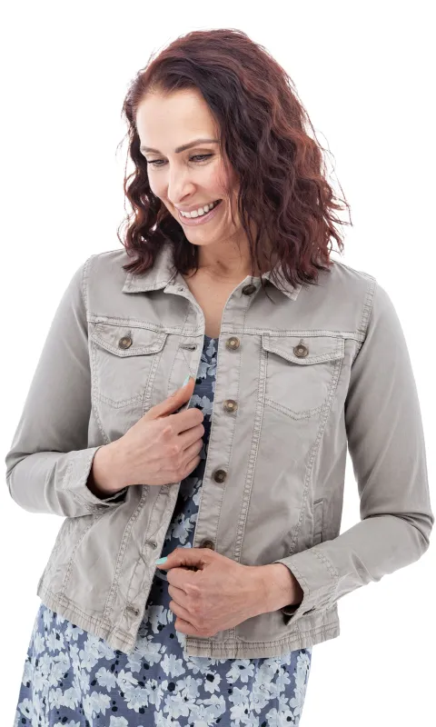 Organic Cotton Jacket sold by Revolution Boutique