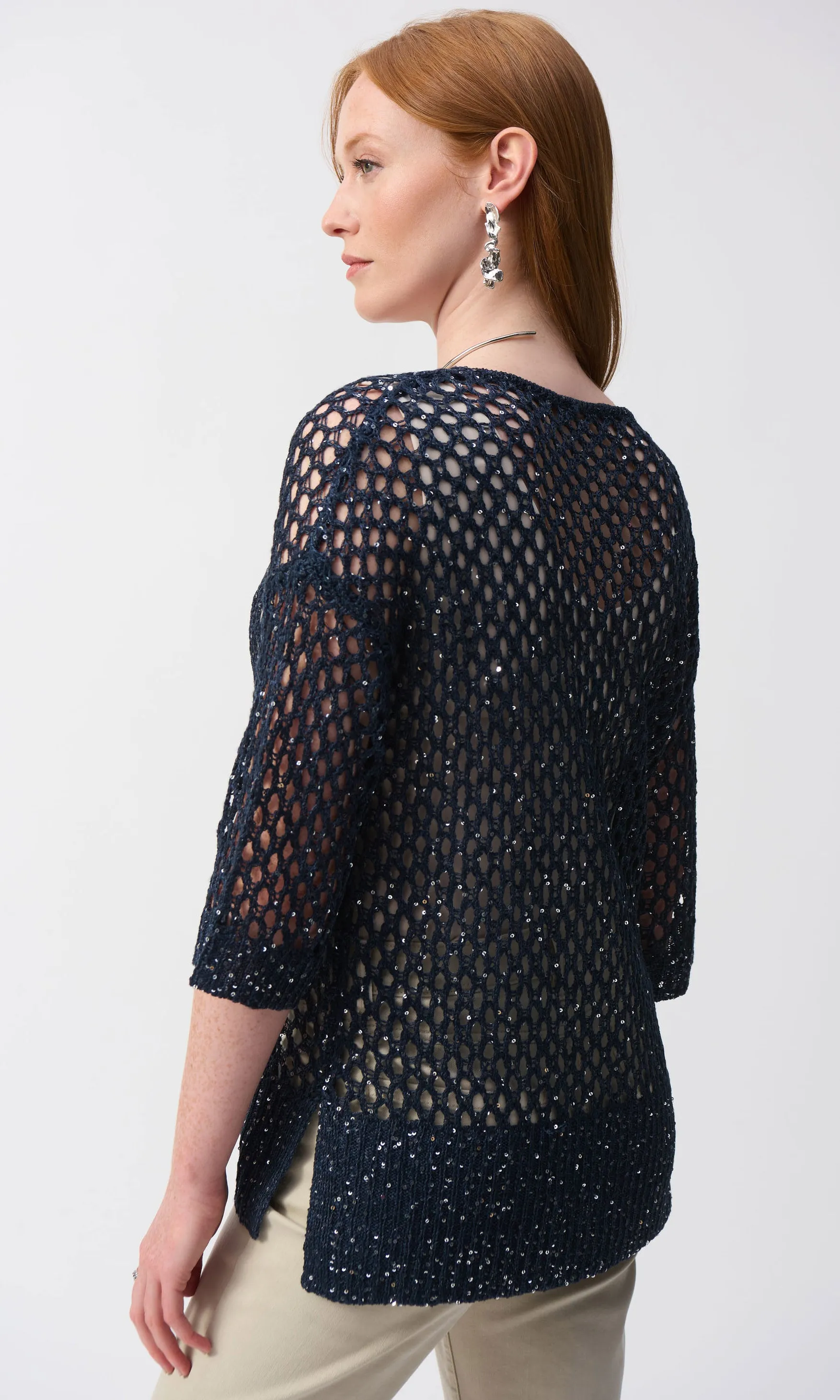 Ribkoff Open Stitch Sweater sold by Revolution Boutique product image thumbnail 4