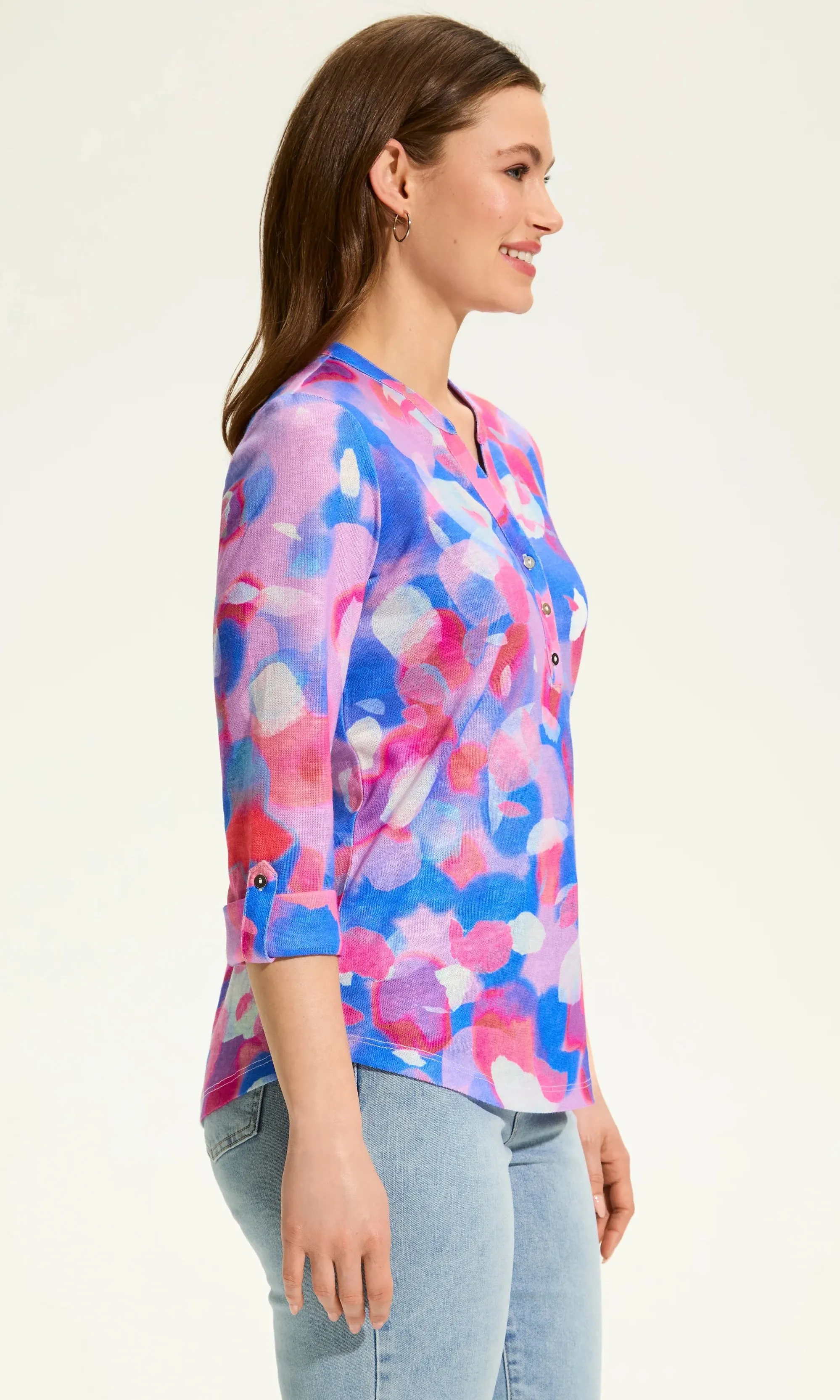 Hi Lo Notch Collar Top sold by Revolution Boutique product image thumbnail 3
