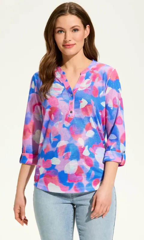 Hi Lo Notch Collar Top sold by Revolution Boutique