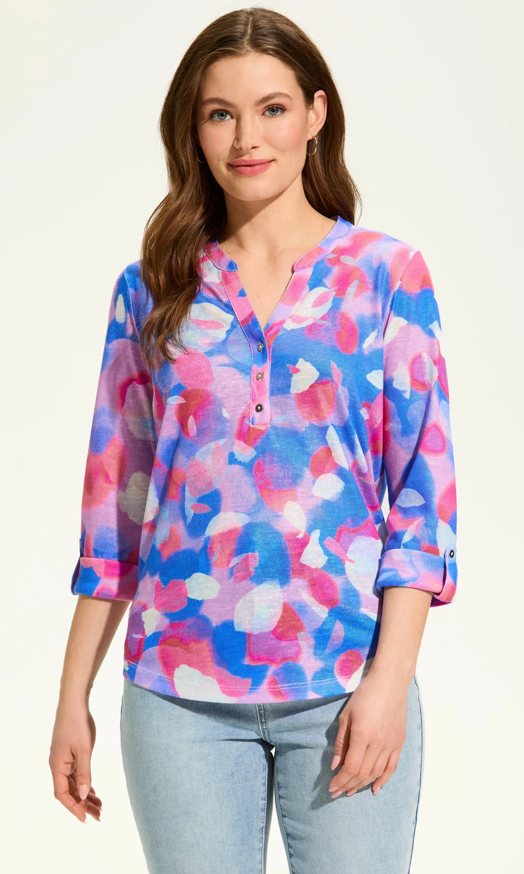 Hi Lo Notch Collar Top sold by Revolution Boutique