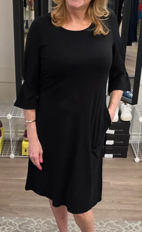 3/4 Sleeve Scoop Neck Dress sold by Revolution Boutique