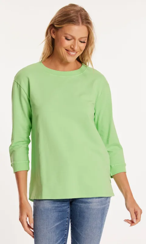 3/4 Sleeve Hi Lo Tunic Sweater sold by Revolution Boutique