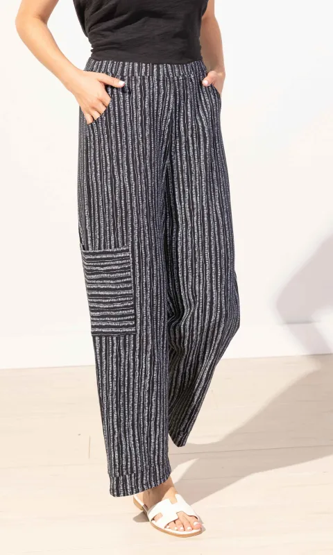 Cotton Cropped Leg Pocket Pant sold by Revolution Boutique