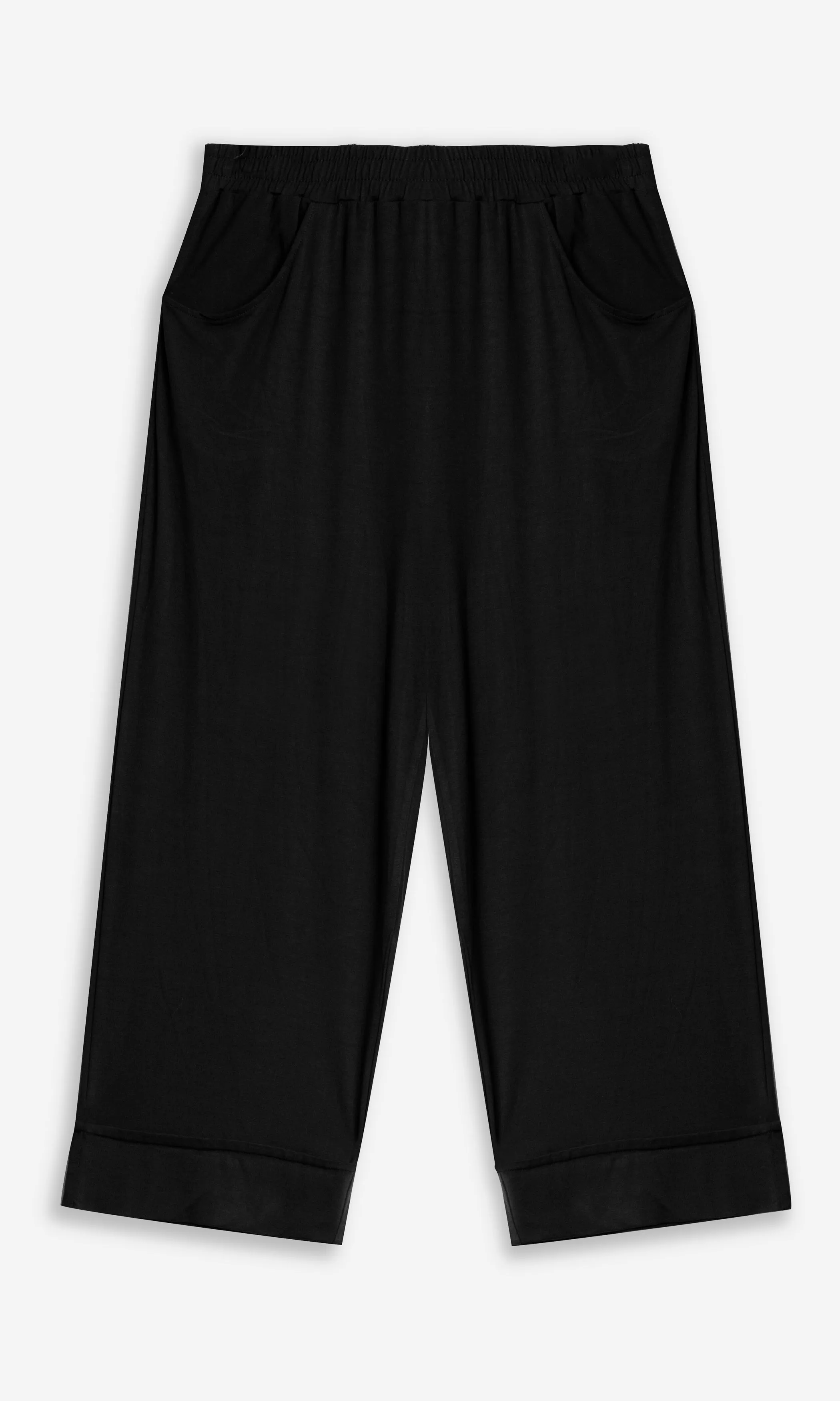 Straight Leg Wide Cuff Pant sold by Revolution Boutique