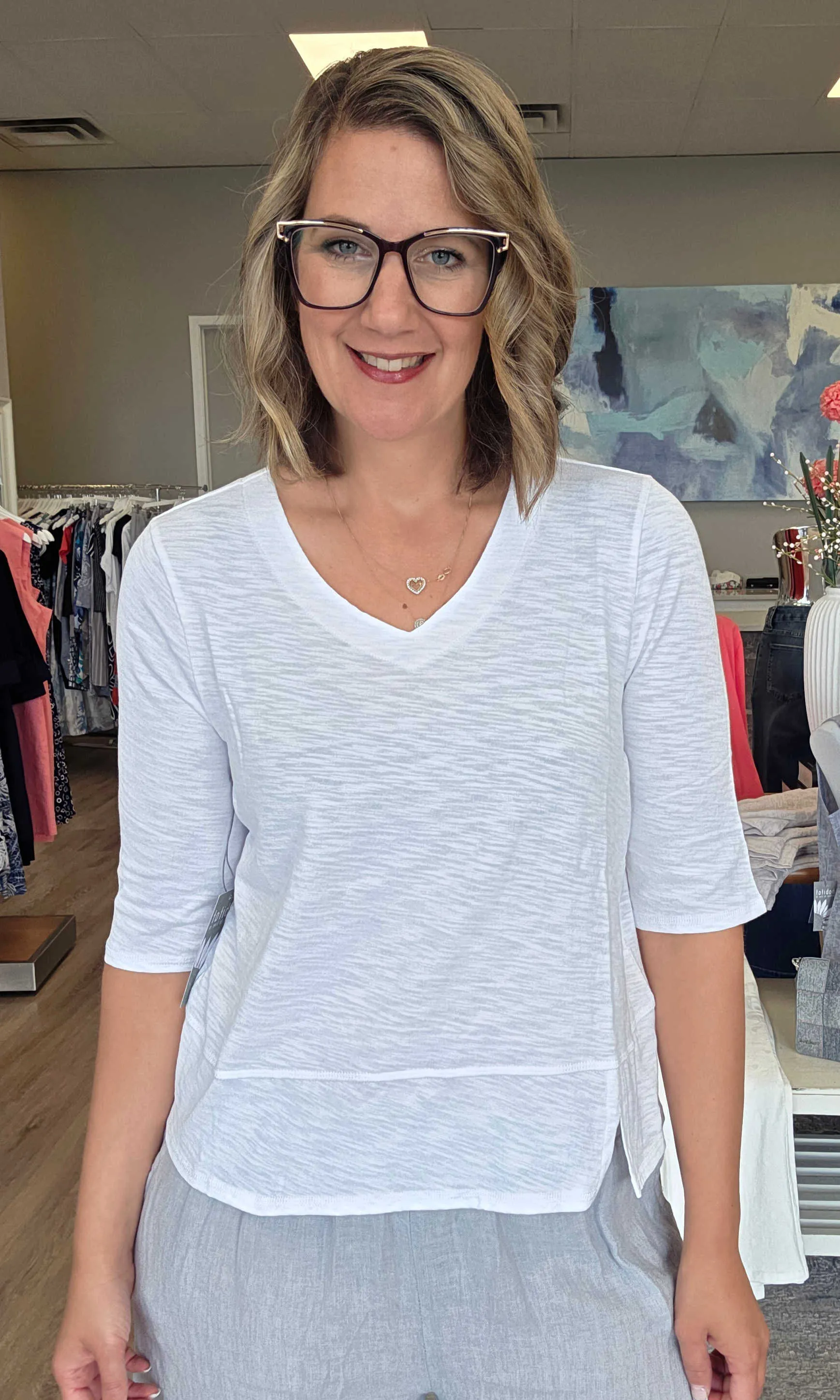 Elbow Sleeve Tee sold by Revolution Boutique