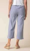 Pleat Button Capri sold by Revolution Boutique