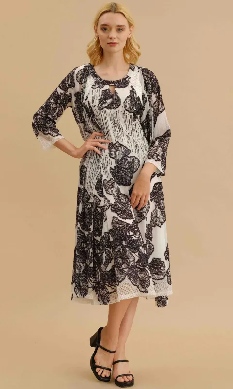 Lined Mesh Detail Dress sold by Revolution Boutique