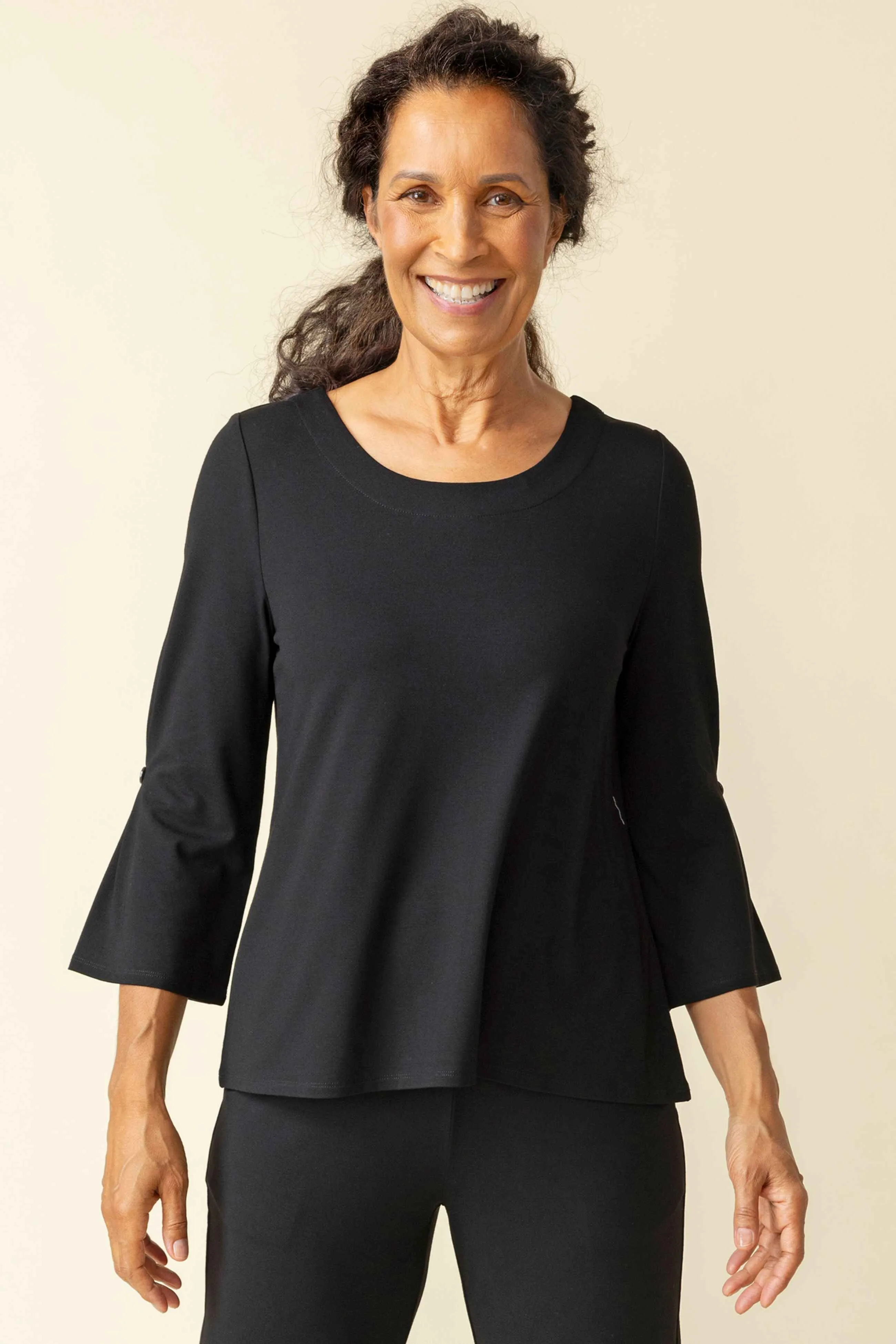 Flare Sleeve Top sold by Revolution Boutique