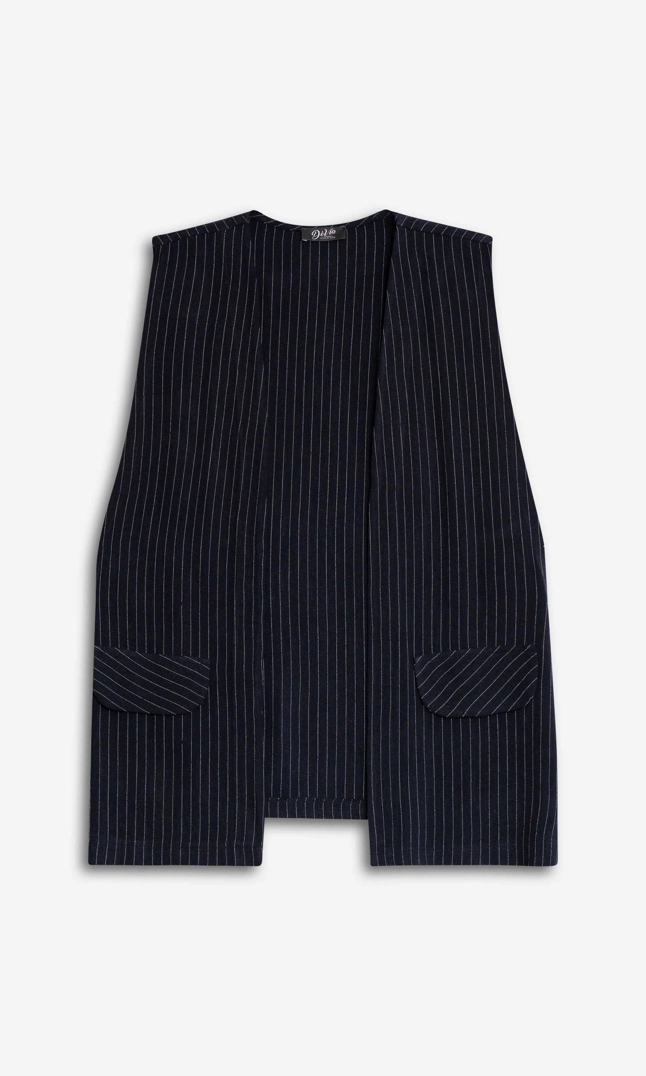 Pinstripe Vest sold by Revolution Boutique