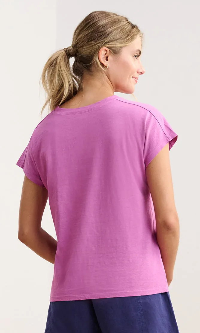 Cotton Slouchy Pocket Tee sold by Revolution Boutique product image thumbnail 2