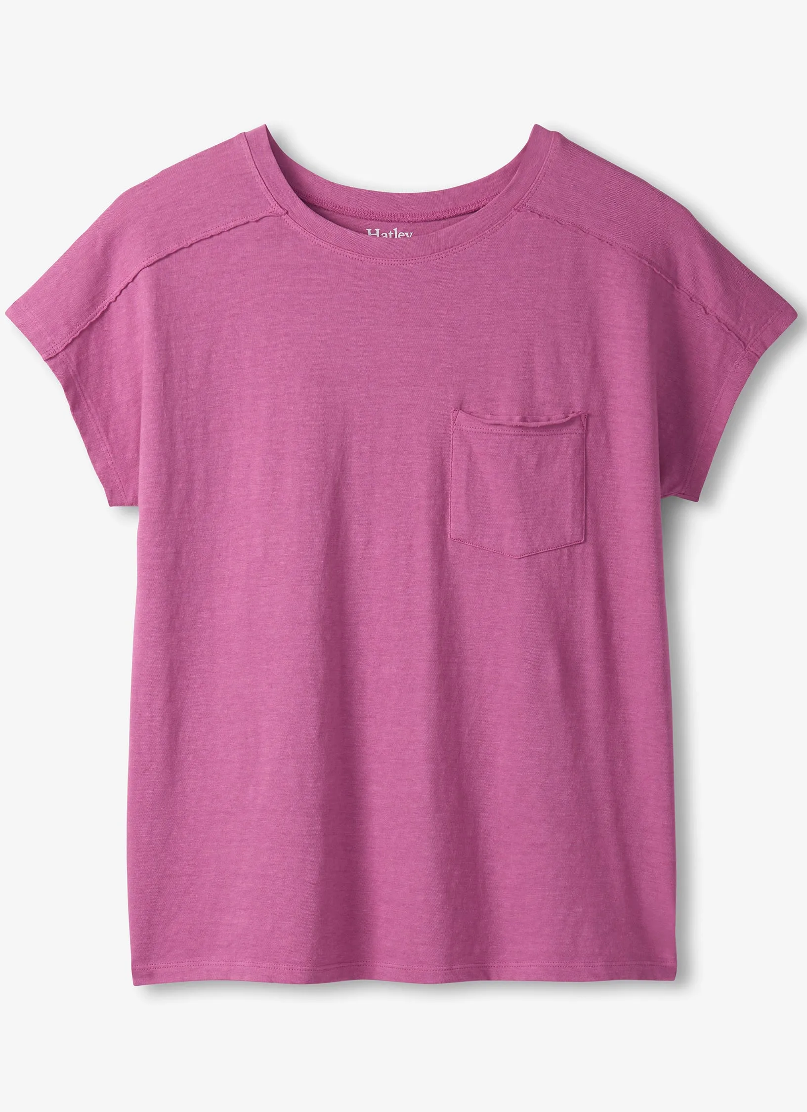 Cotton Slouchy Pocket Tee sold by Revolution Boutique