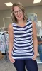 Nautical Striped Tank sold by Revolution Boutique