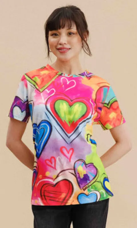 Graffiti-Inspired Tee sold by Revolution Boutique