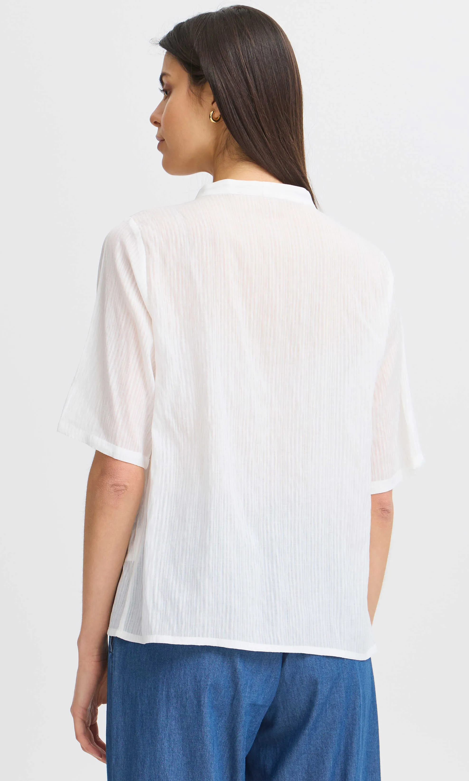 Tonal Textured Blouse sold by Revolution Boutique product image thumbnail 2