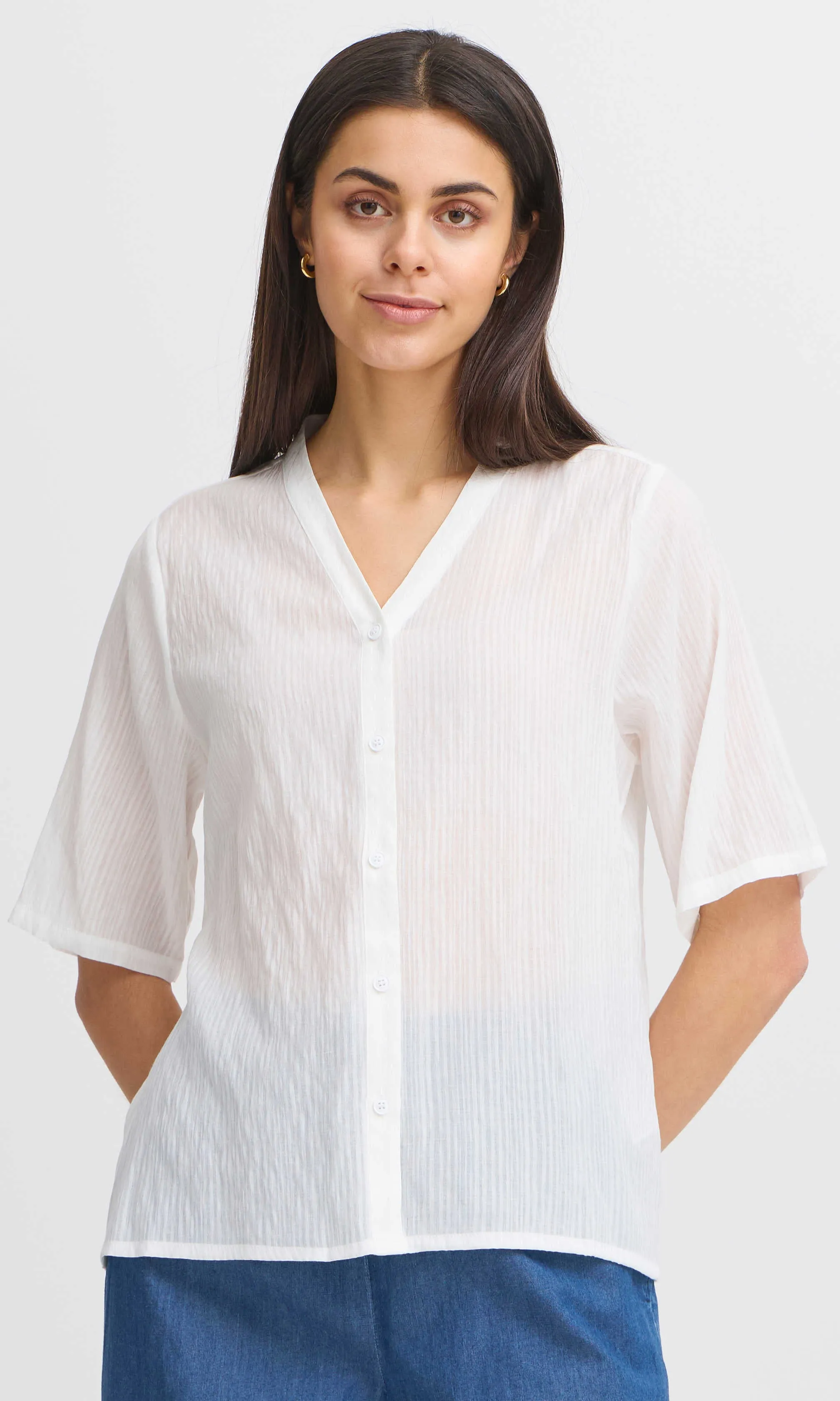 Tonal Textured Blouse sold by Revolution Boutique