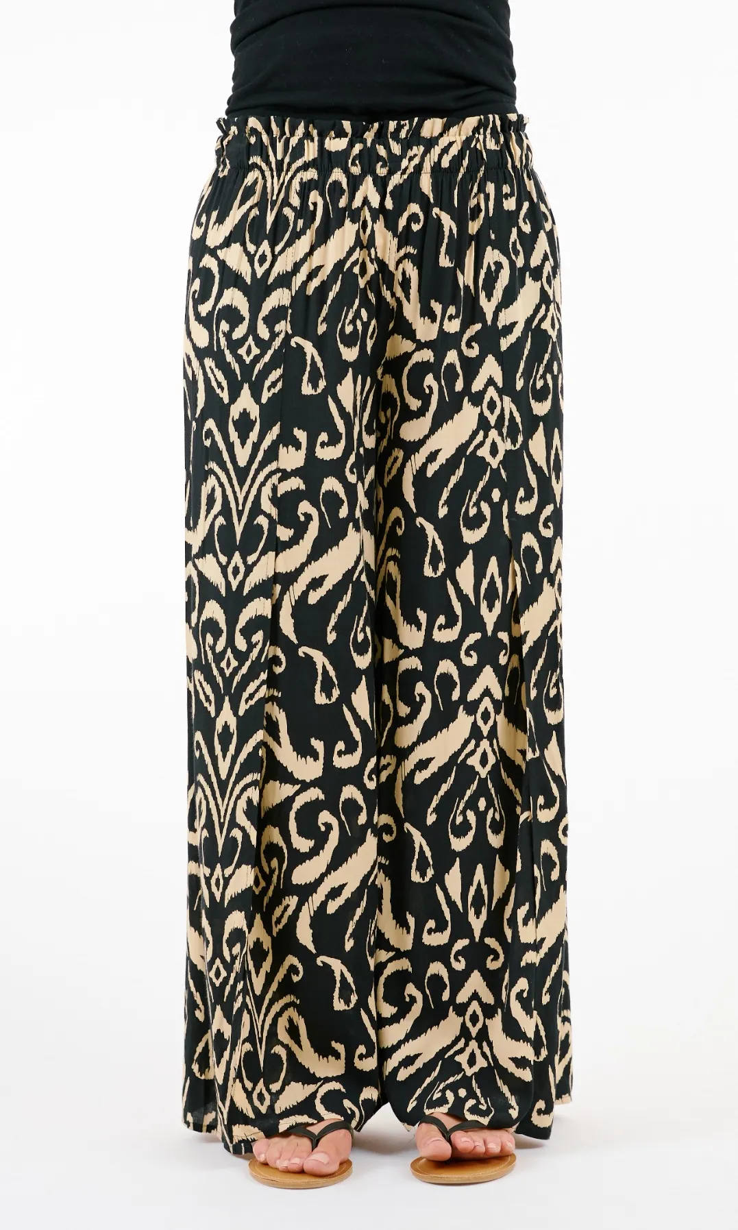 Abstract Flowy Pull On Pant sold by Revolution Boutique