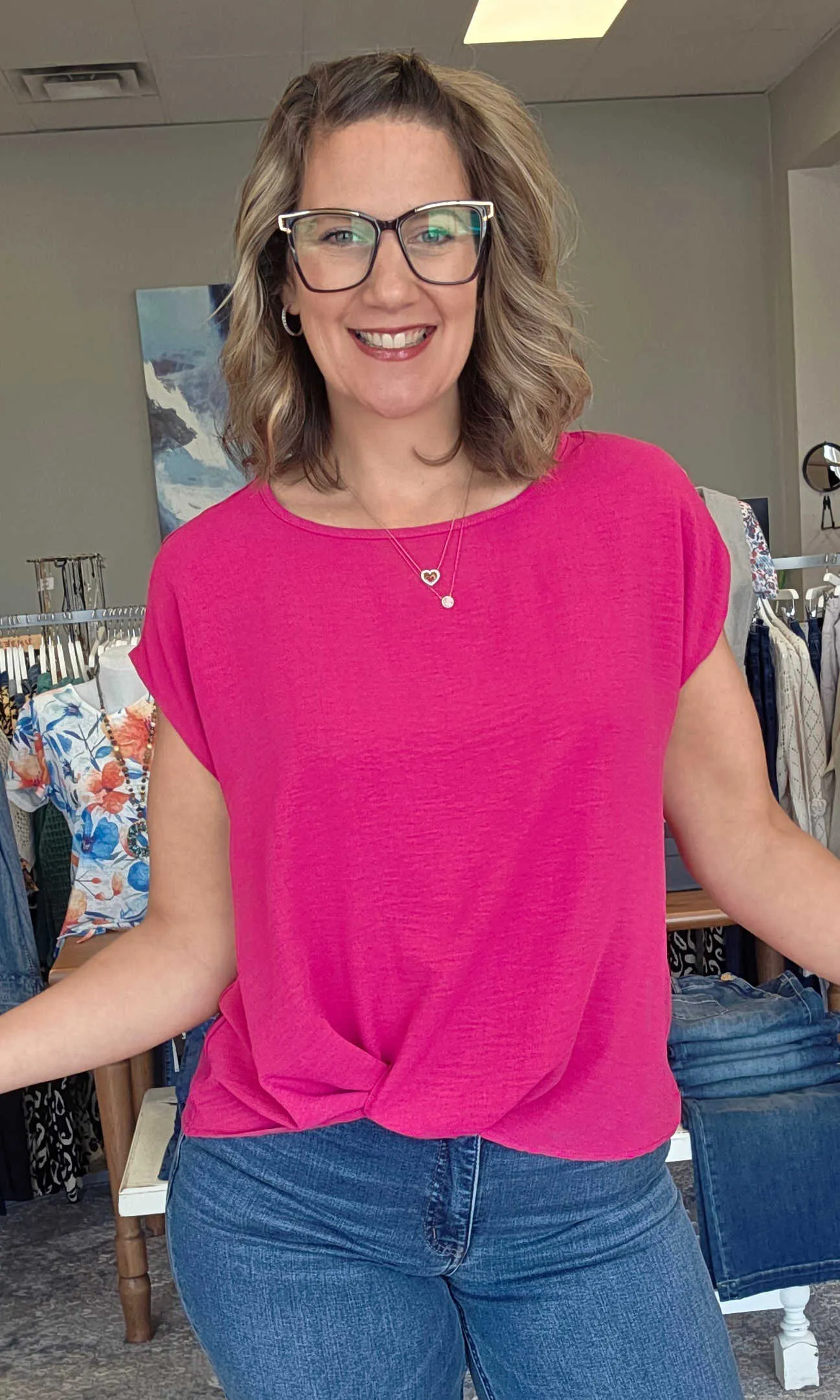 Knot Front Top sold by Revolution Boutique product image thumbnail 4