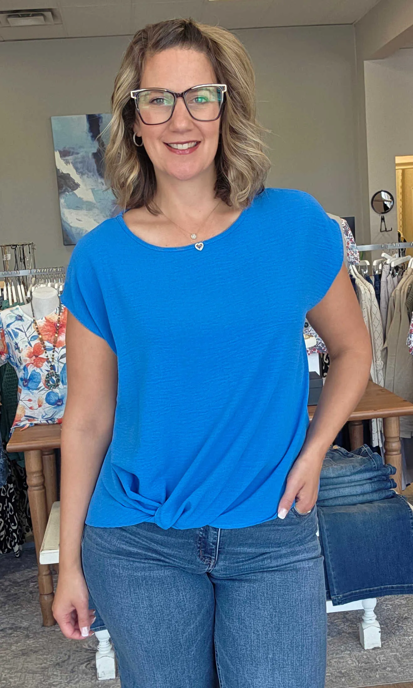 Knot Front Top sold by Revolution Boutique product image thumbnail 3