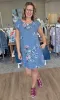 Linen Cap Sleeve Dress sold by Revolution Boutique