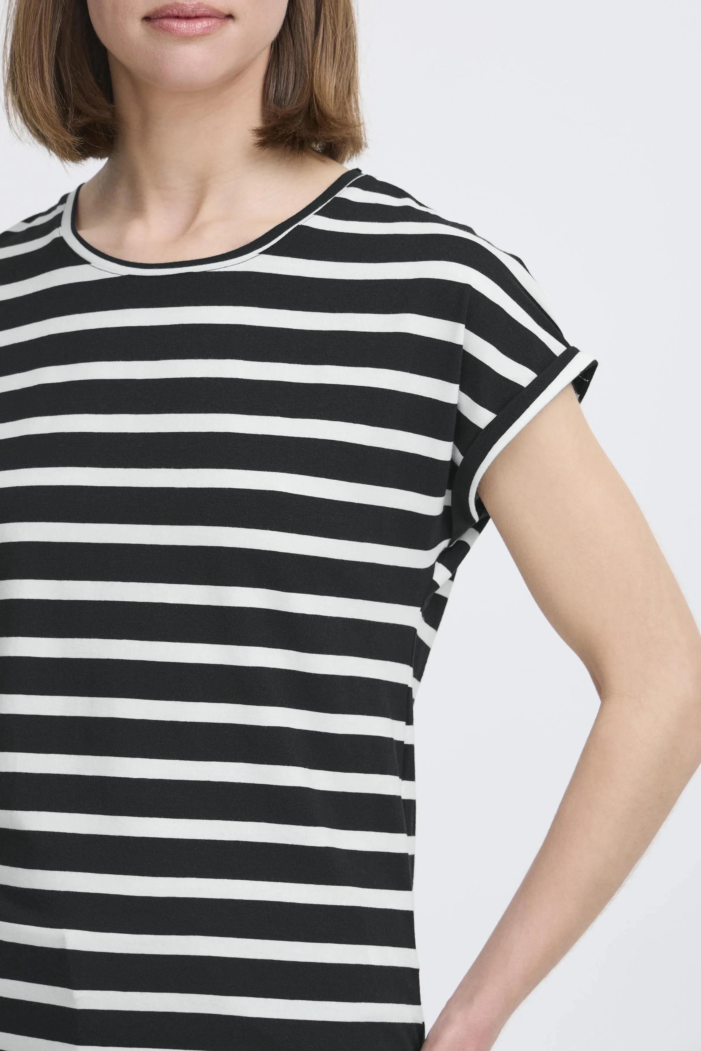 Rolled Cuff Organic Tee sold by Revolution Boutique product image thumbnail 3