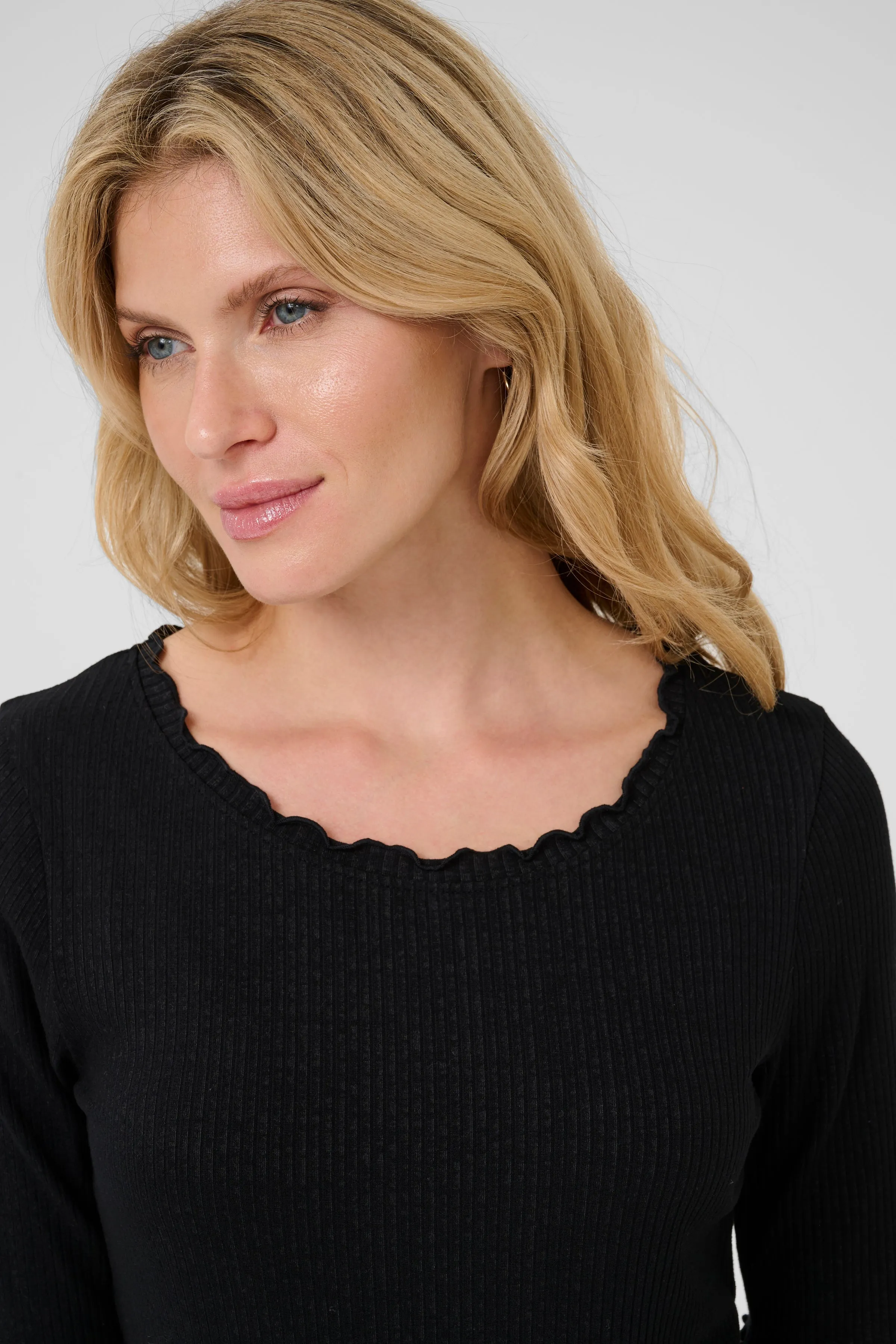 Lettuce Edge Ribbed Top sold by Revolution Boutique product image thumbnail 3