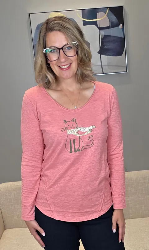 Laid Back Cat Top sold by Revolution Boutique
