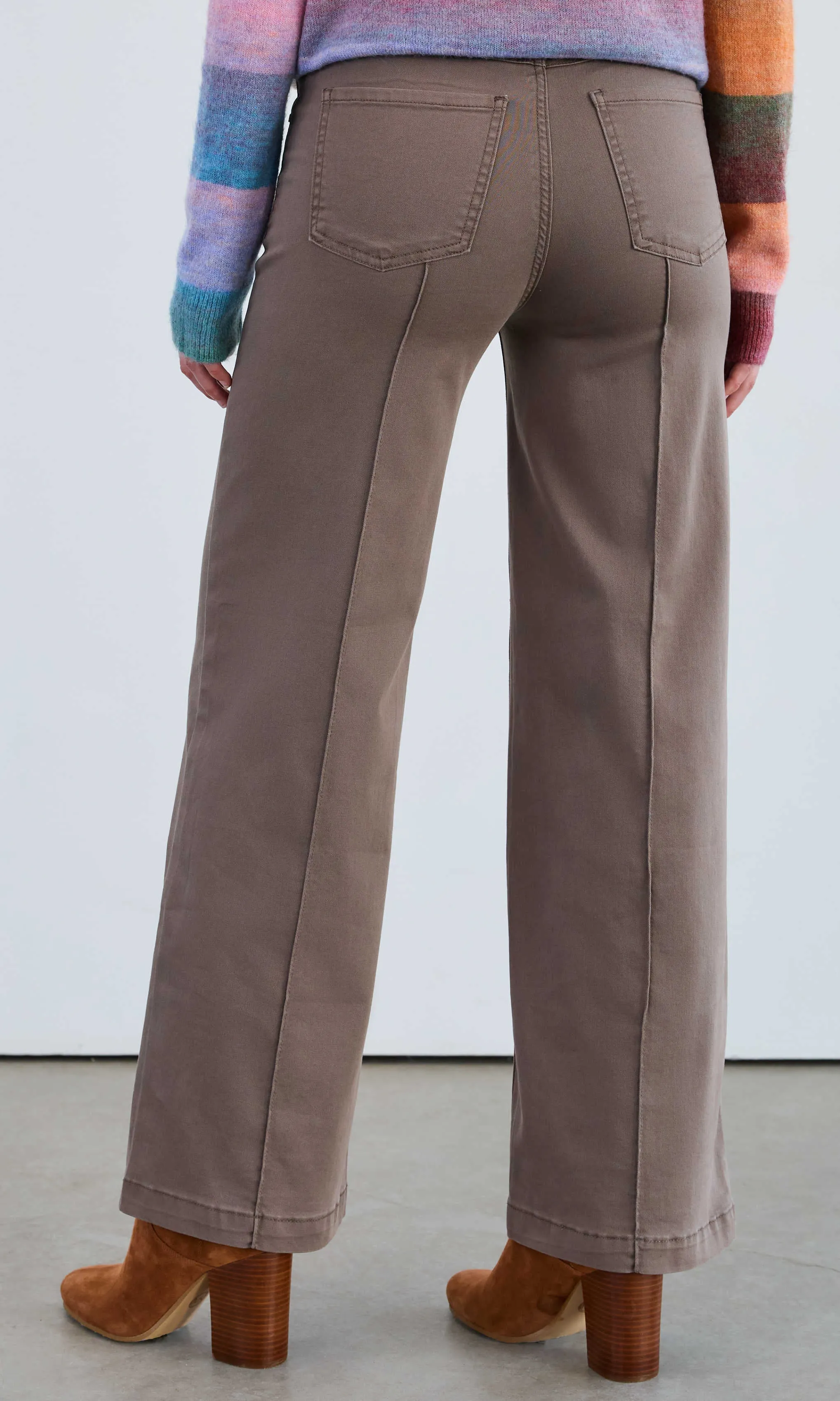 Wide Leg Pintuck Denim sold by Revolution Boutique product image thumbnail 2