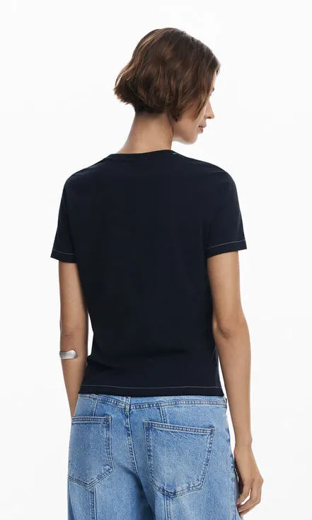 Desigual Love Tee sold by Revolution Boutique product image thumbnail 2
