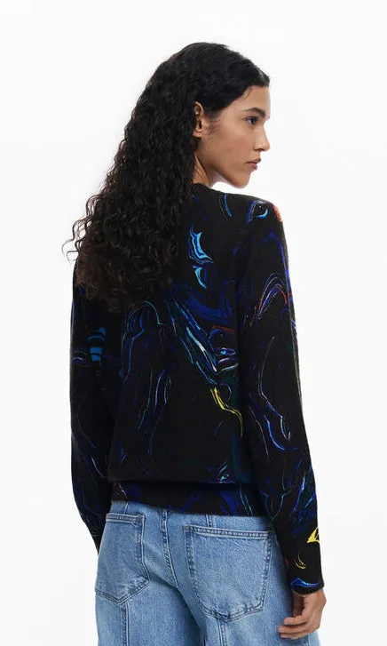 Desigual Abstract Print Sweater sold by Revolution Boutique product image thumbnail 2