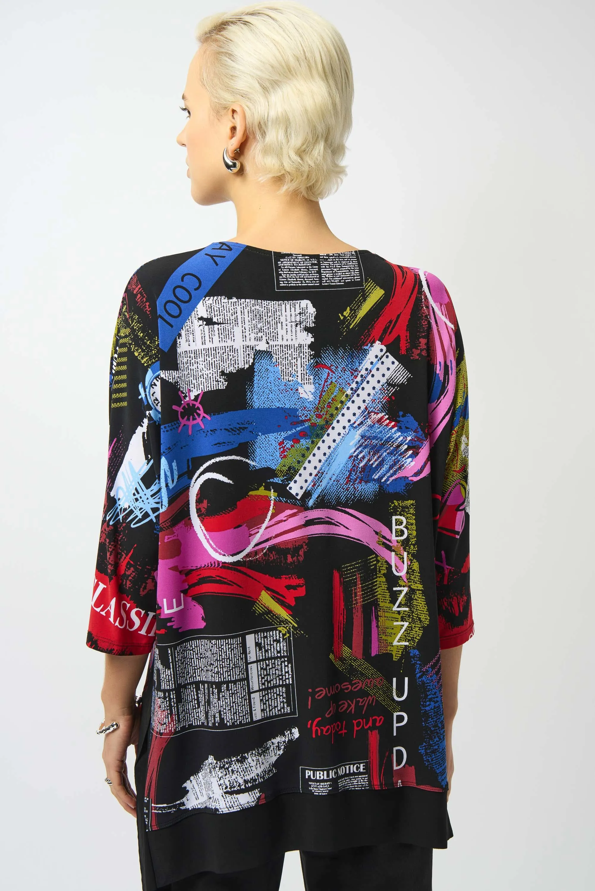 Ribkoff Silky Knit Tunic sold by Revolution Boutique product image thumbnail 2