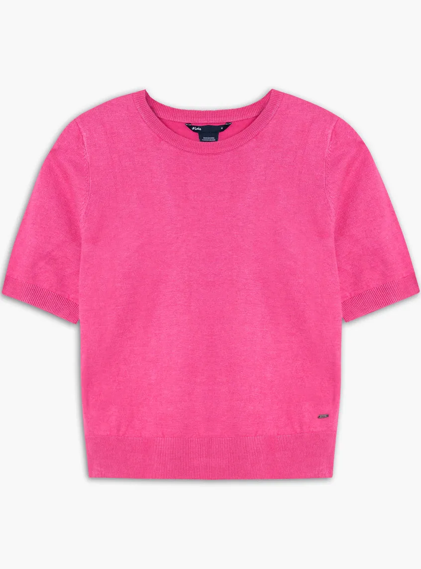 Mid-Sleeve Sweater sold by Revolution Boutique