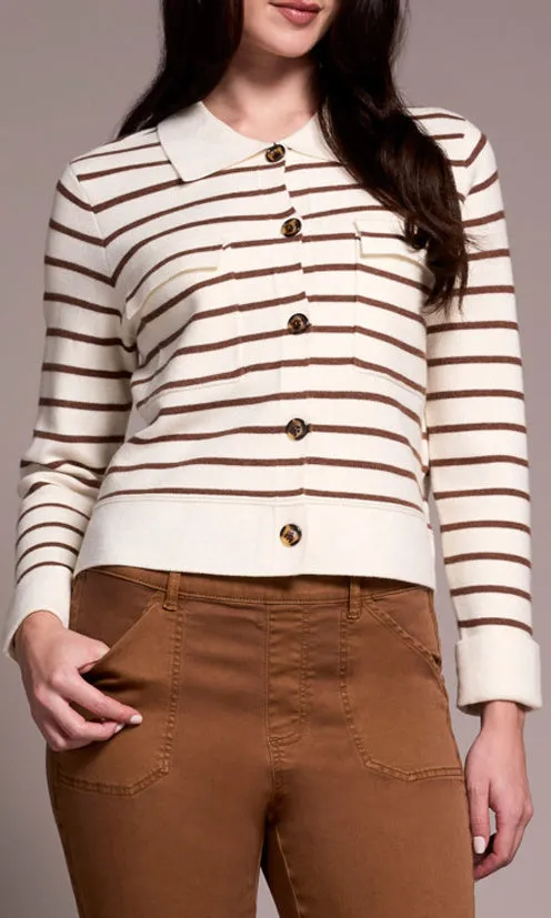 Collared Sweater Cardigan sold by Revolution Boutique