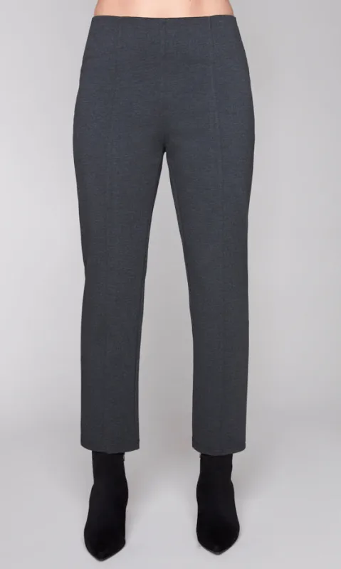 Slim Ankle Pull-On Pant With Front Seam sold by Revolution Boutique