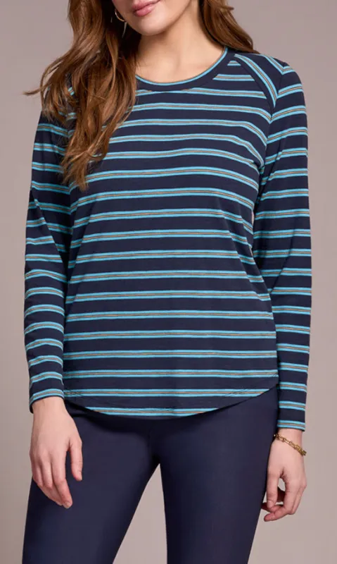 Slub Knit Striped Top sold by Revolution Boutique